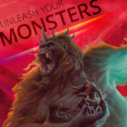 Magic: The Gathering Ikoria: Lair of Behemoths Bundle | 10 Booster Packs (150 Cards) | Foil Lands | Accessories