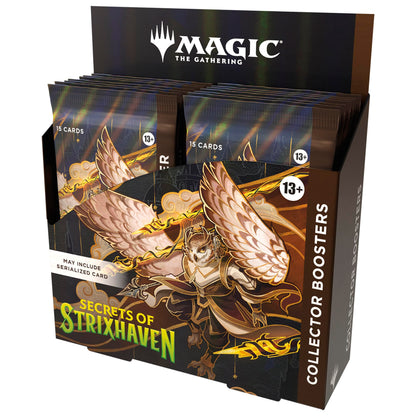 Magic: The Gathering Secrets of Strixhaven - Collector Booster Box (12 Packs)